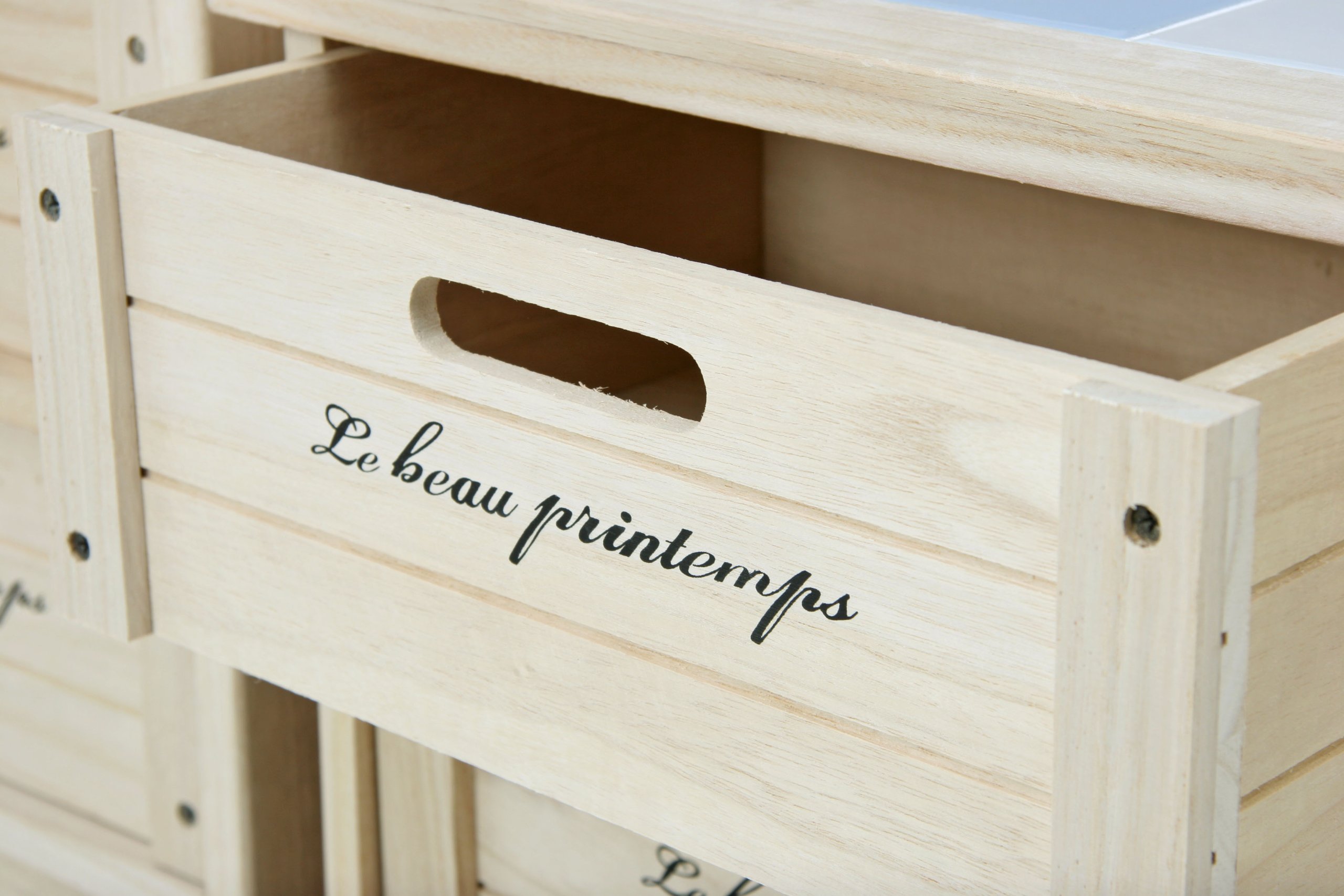 Amazon｜不二貿易 チェスト 3段 高さ52cm ナチュラル 桐 39620