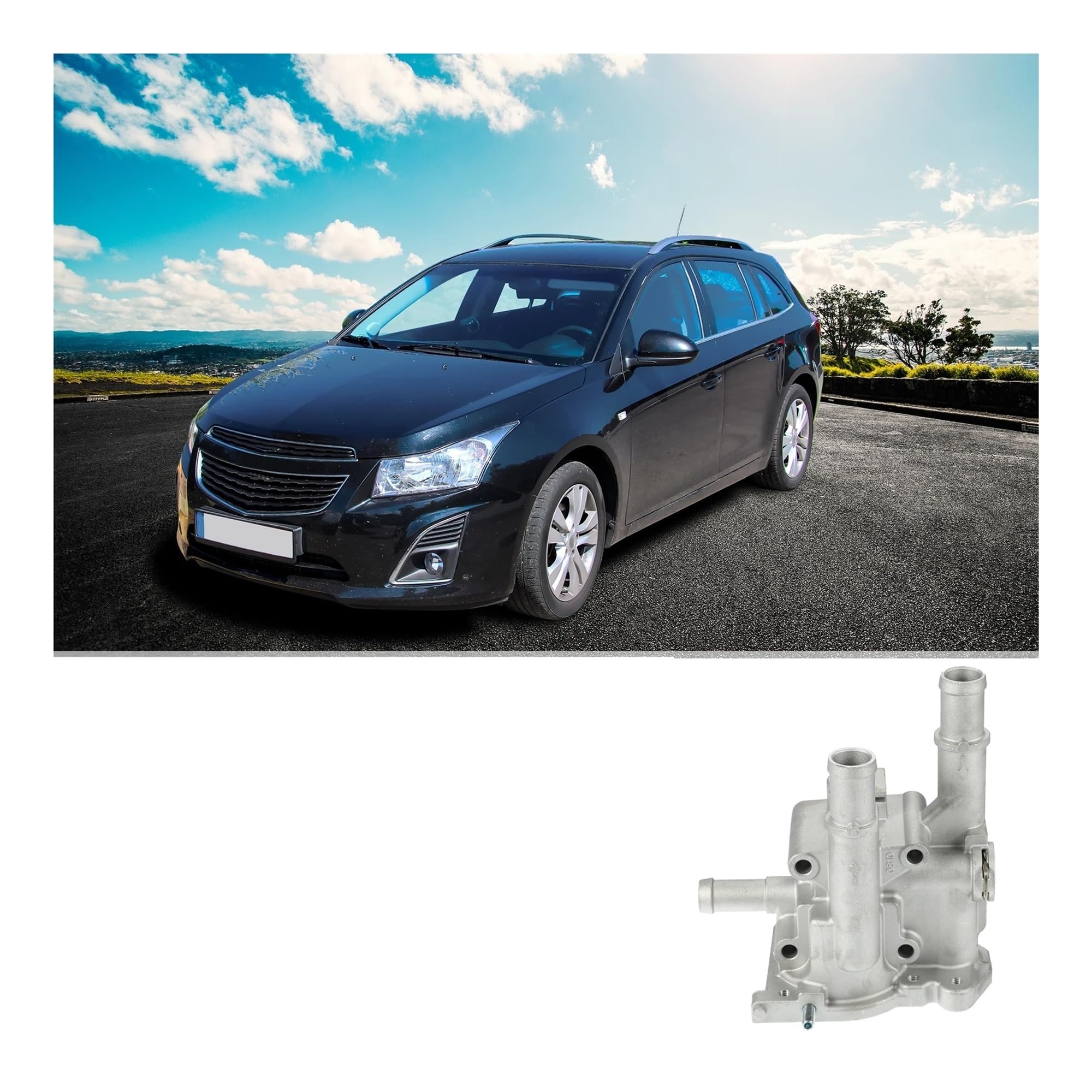 do Chevroleta do Sonic 2012-2016 55578419/55577072 akcesoria obudowa termostatu płynu chłodzącego silnika samochodowego