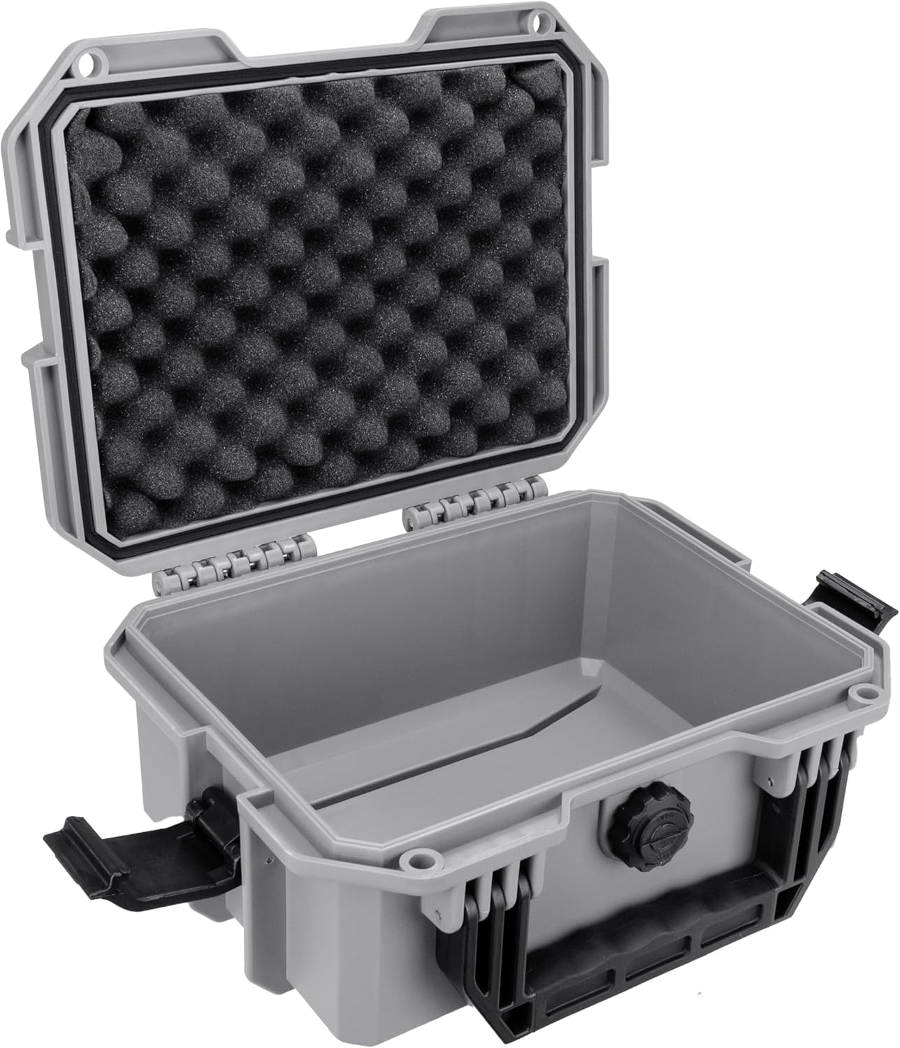 Eylar 11.8" Intact Series Compact Hard Camera Case, Lightweight and Durable Stacker Design with Foam (Gray) - Image 5