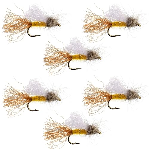 The Fly Fishing Place Amber Iris Caddis Emerger- Set of
