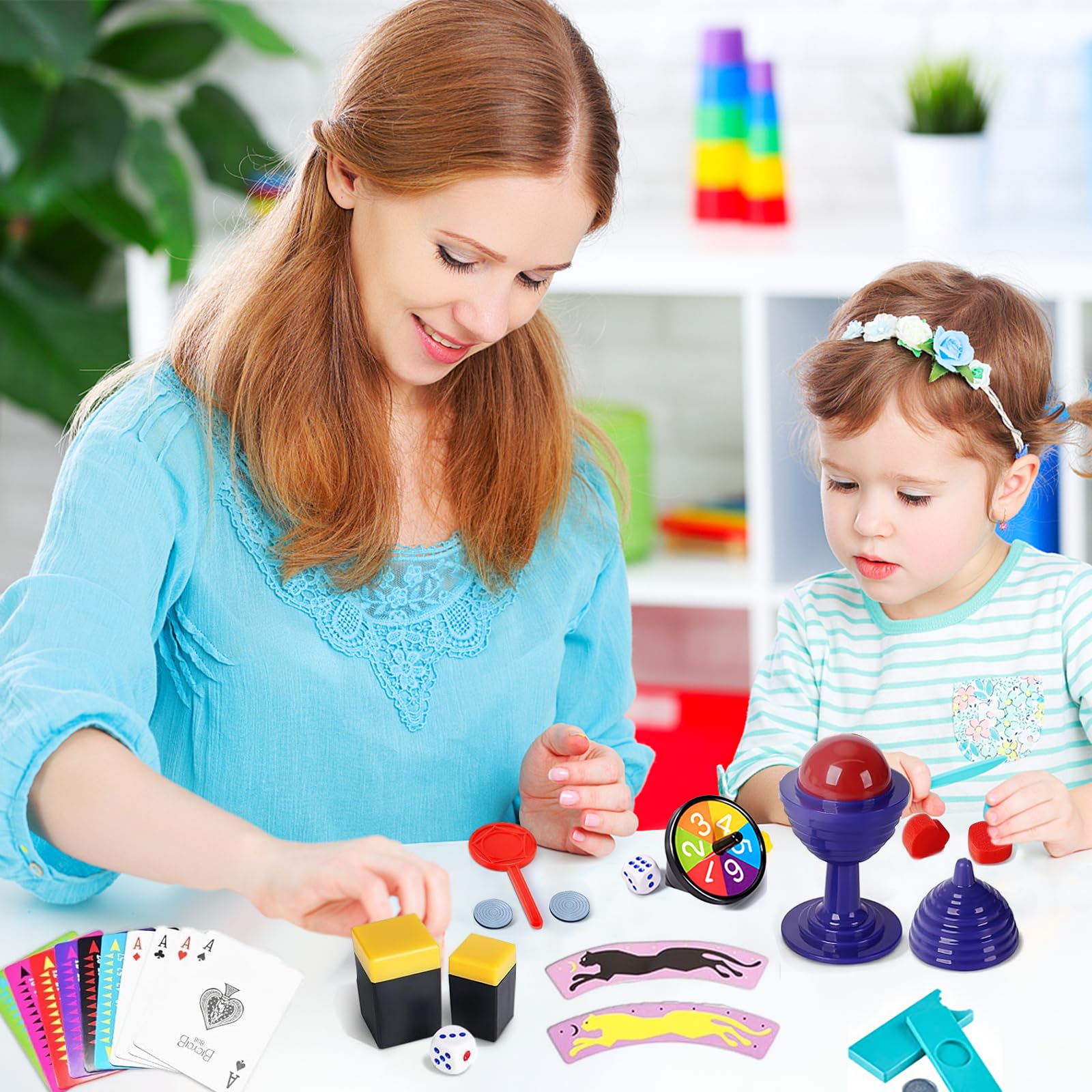 Subtail Coffret De Magie Enfant - 70+ Tours Magiques - Baguette Et Instructions Pour Garçons Et Filles Débutants - Cadeaux Jeux Enfant 6-12 Ans, Cadeaux D'halloween Et De Noël