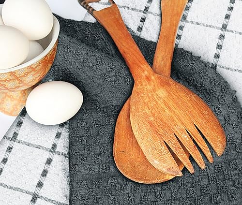 Miniatura 4 de Utopia Towels Toallas de cocina Paquete de 12 15 x 25 pulgadas 100 algodón hilado en anillo súper suave y absorbente juego de toallas de cocina y