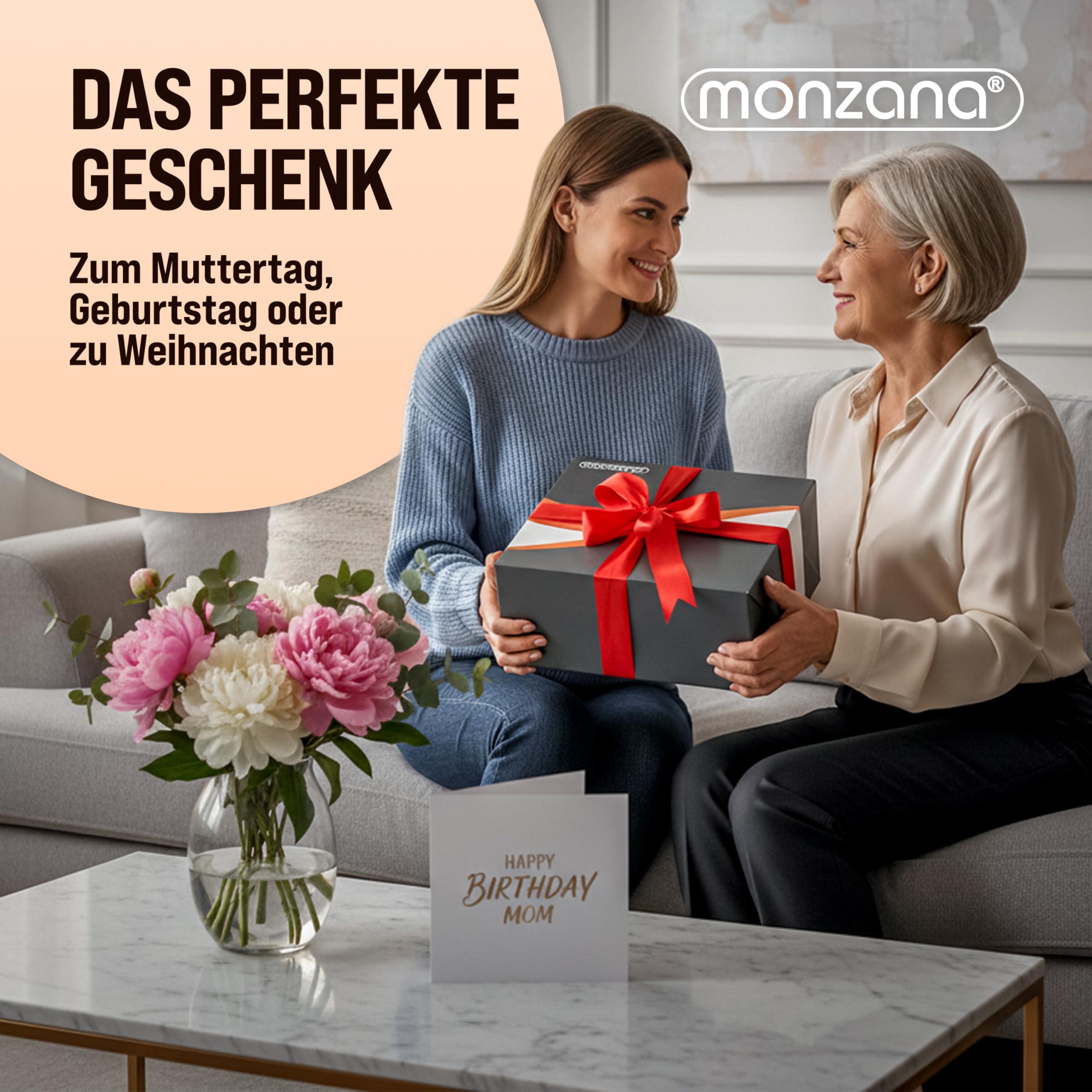 Monzana® Elektrische Heizdecke 180x130cm 120W 10 Heizstufen 10h Timer Abschaltautomatik Überhitzungsschutz waschbar Teddy Fleece Wärmedecke für Bett