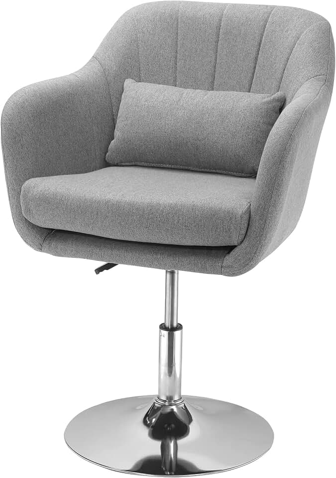 Fauteuil de salon confortable beige avec grande profondeur