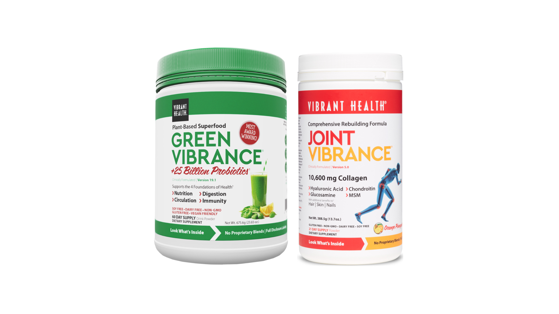 Amazon.com: Vibrant Health, Green Vibrance (60 Servings) and Joint