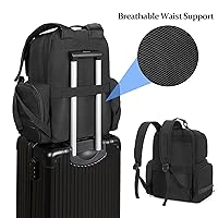 Vista 4 de PGmoon Game Console Backpack Fits for Xbox OneOne S One X, Xbox Series S, Xbox 360 360 Slim, Travel Carrying Case Bag for 15.6 Laptop, Controllers