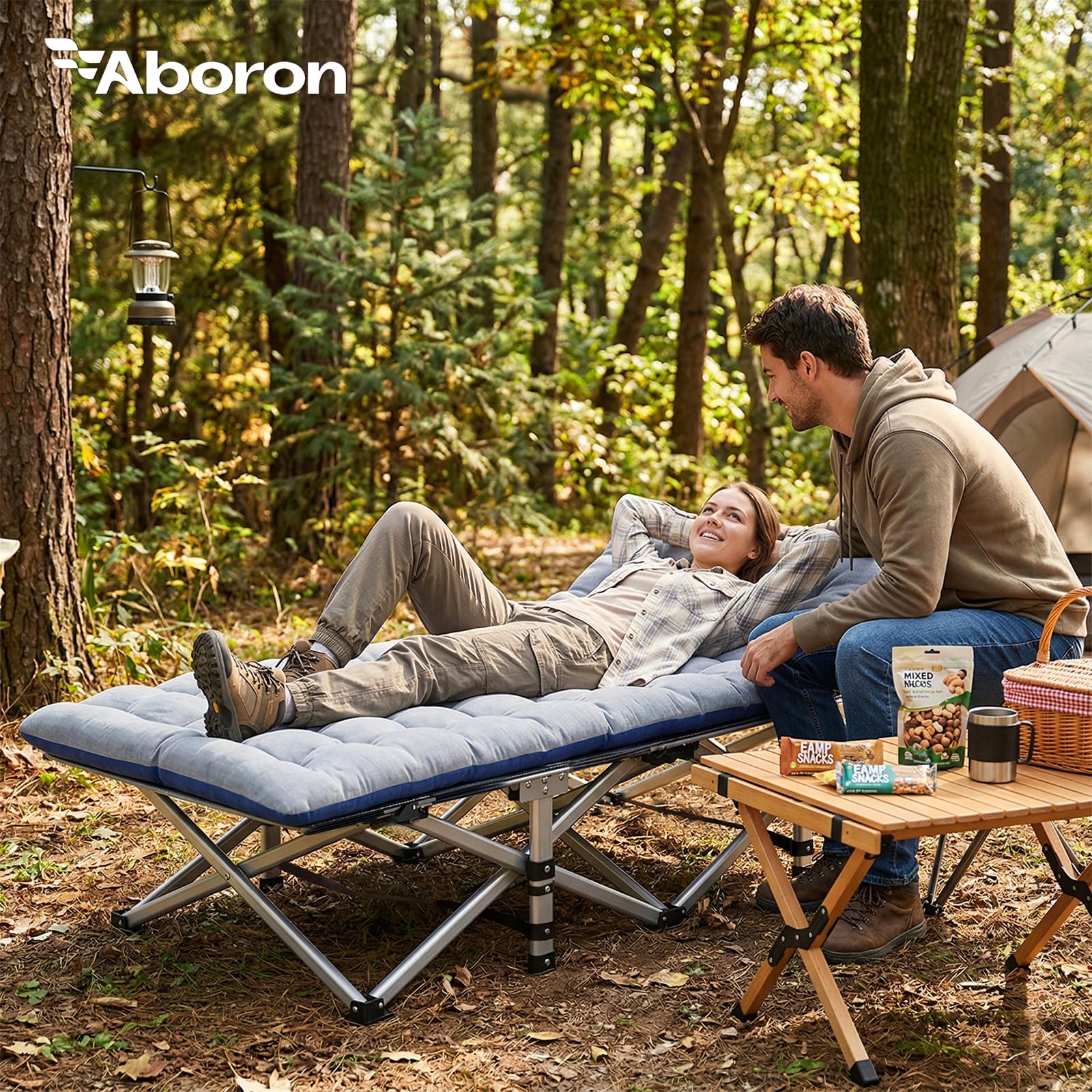 Amazon.com: ABORON Camping Cot for Adult 28