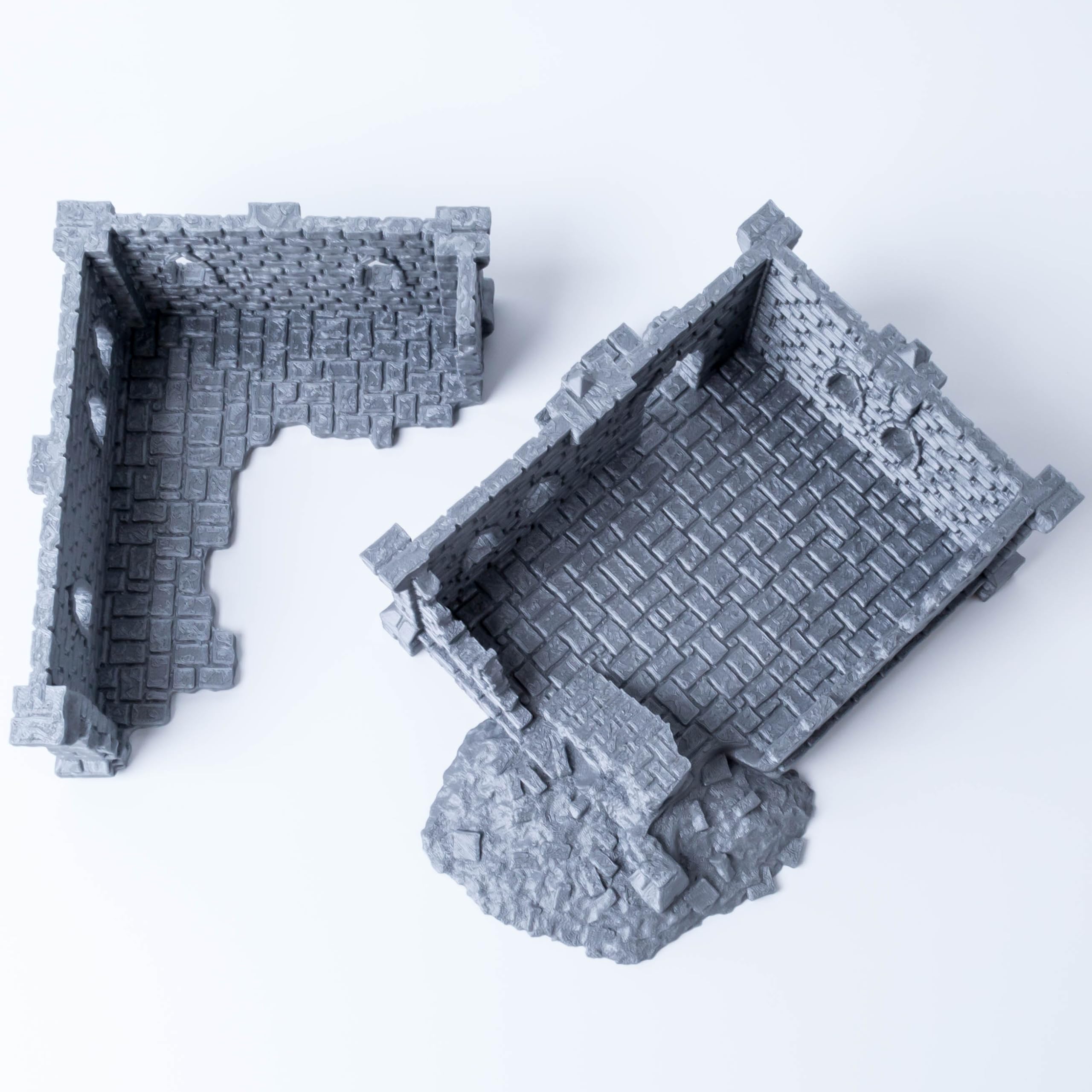 3D Vikings Domina Ferrum Ruins Set de science-fiction gothique pour table RPG et Wargames Échelle 28/32 mm Non laqué