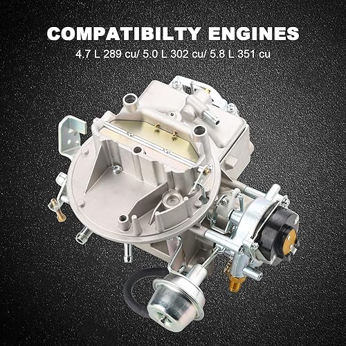 Miniatura 3 de Carburador de 2 barriles de carburador 2100 2150 para Ford 289 302 351 Cu Jeep Engine F100 F250 F350 con estrangulador eléctrico Motorcraft 2150