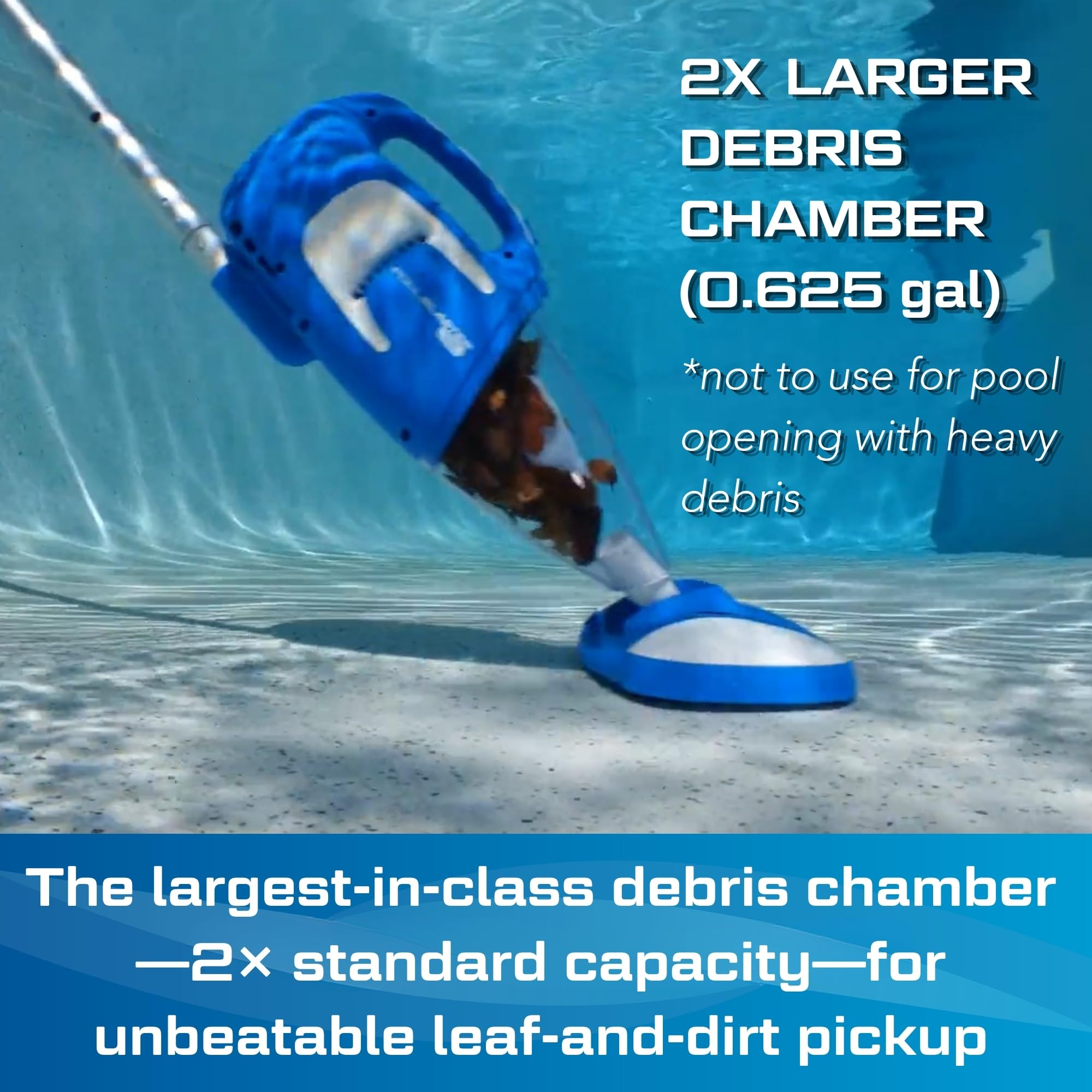 POOL BLASTER Aspirateur de piscine sans fil 200E