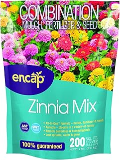 Encap 10806-6 Zinnia Cut Flower Mix, 2 Pounds