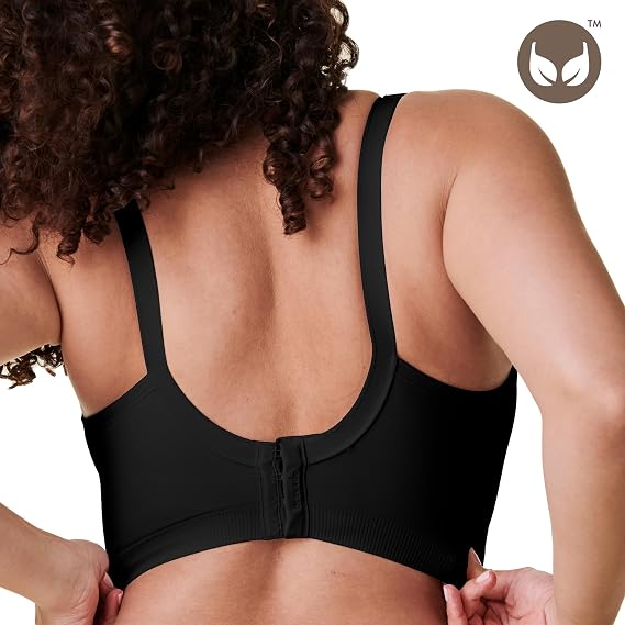 Bravado Designs Plunge Wireless Maternity & Nursing Bra with Low-Cut V-Neckline | B, C, D, DD/E, DDD/F Cup