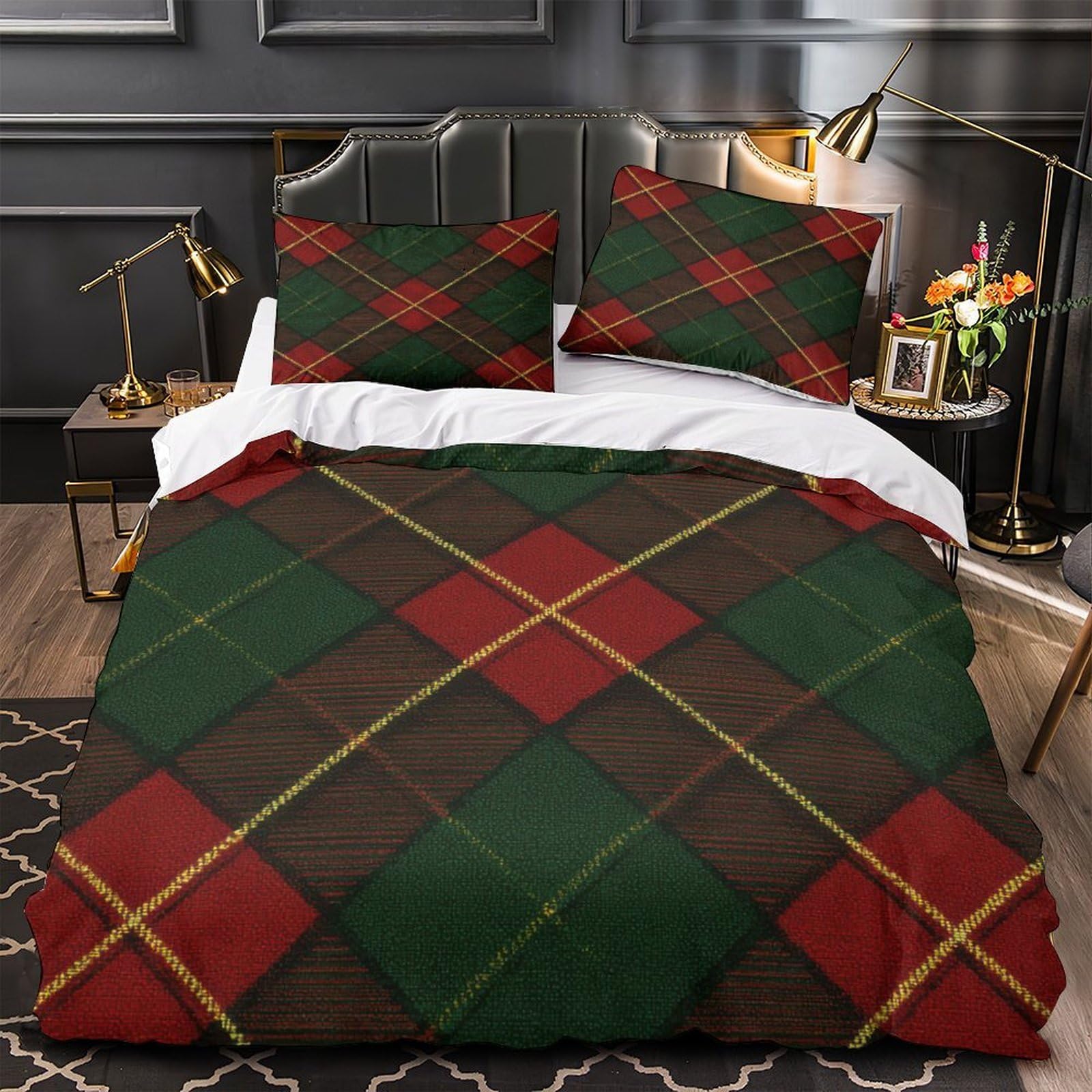 Drap de couette design de fête parure lit 3D pour transformer l'ambiance de la chambre