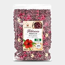 KALYAAN plus Tea - Hibiscus Flower 1 kg (XL FORMAT) - Hibiscus Tea - Hibiscus Jamaican Flower for Weight Loss - Hibiscus Flower Infusions Detox - Hibiscus