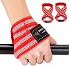 الشكل 8: أحزمة الرفع للرفعة المميتة، ورفع الأثقال، والرجل القوي، والتدريب المتقاطع، وأغطية المعصم القوية لرفع الأثقال