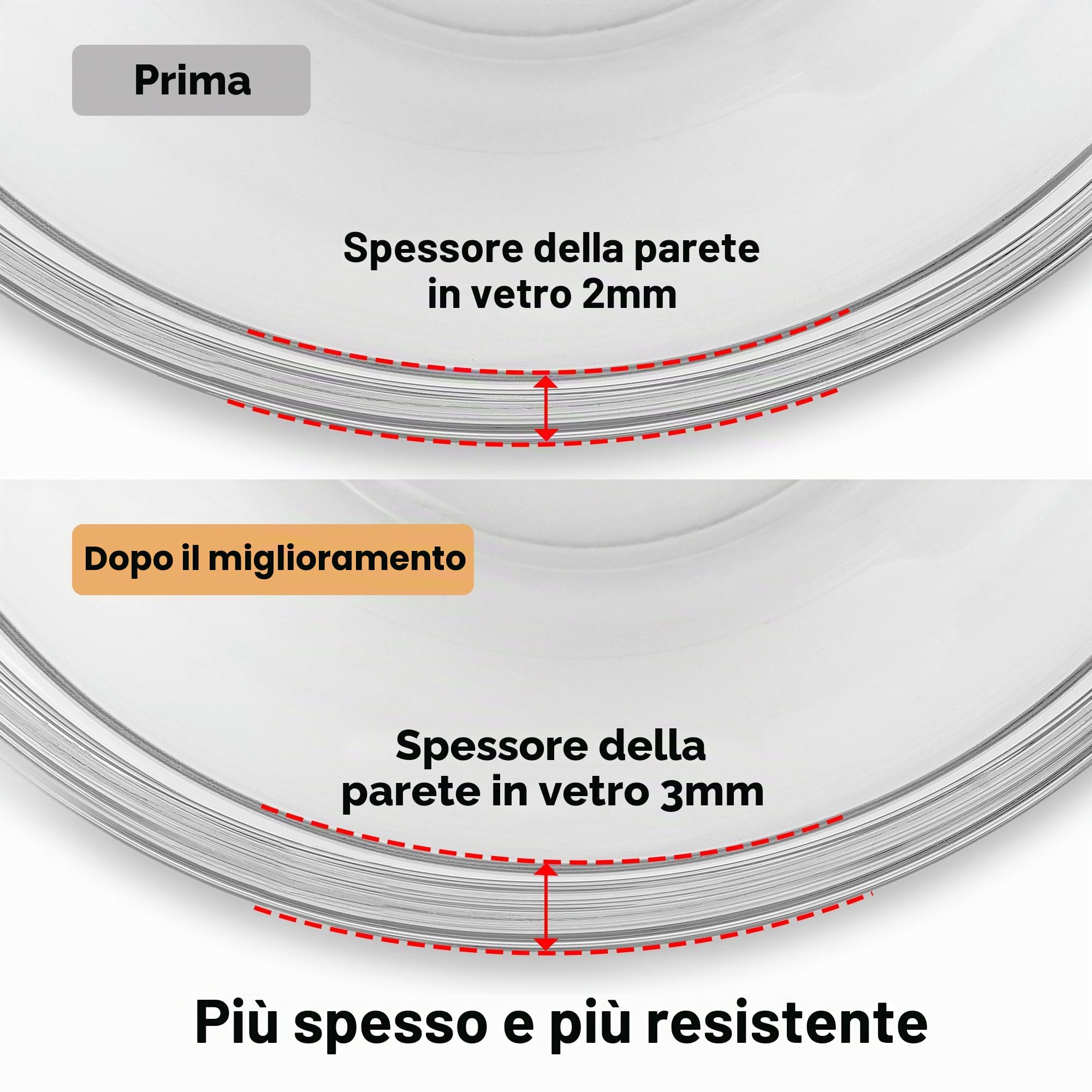 Dispenser di Detersivo per Bucato in Vetro con Mensola e Coperchio in Bambù - 3,5 Litri di Detersivo Liquido, Dispenser per Sapone da Bucato e Ammorbidente per l'Organizzazione e Conservazione della