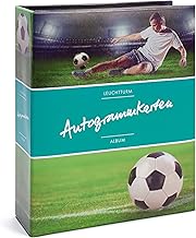 Leuchtturm 347187 Taschenalbum - Sammelalbum mit 30 Hüllen für 60 Autogrammkarten