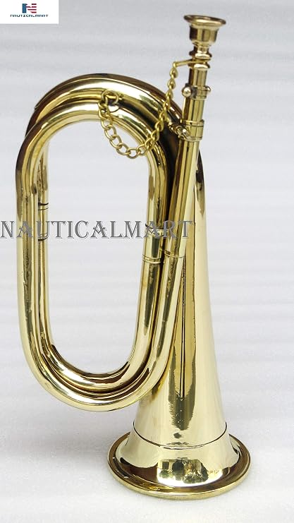 Regulation Bugle US Military Cavalry Horn Handmade