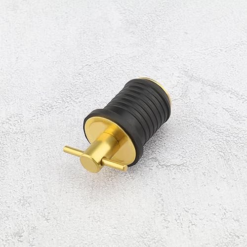 Miniatura 6 de Create idea Tapón de drenaje con mango en T marino, tapón de drenaje giratorio, tapón de compresión de barco, tapón de goma para orificio de 0.984