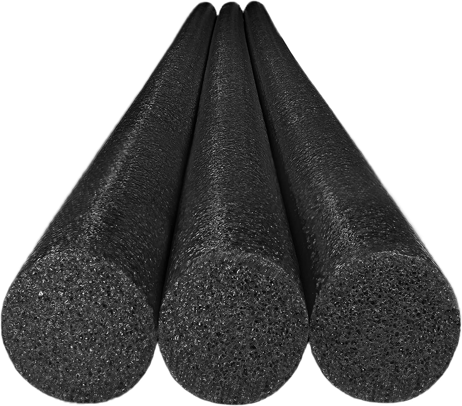 Oodles of Noodles Solid Deluxe Extra Long Pool Noodles - 3 Pack - Approx. 55 inch x 2.75 inch Durable Floating Foam Tubes - Premium Foam Noodle for Swimming, Crafts, Exercise, and Water Activities