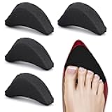 WLLHYF Soft Sponge Adjustable Shoe Filler, Toe Plug Foot Brace, Unisex Size Inserts for High Heel Shoes, Reusable, 2 Pairs