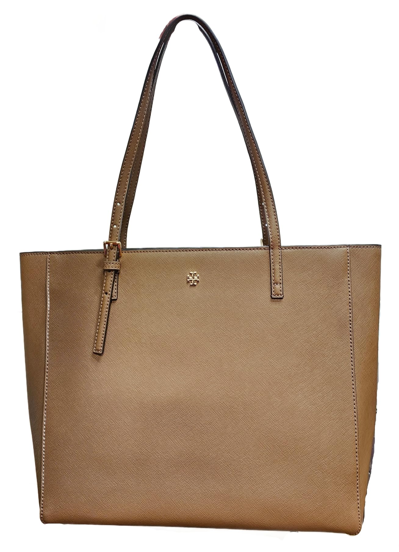 Tory Burch150178 Emerson Moose Brown With Gold Hardware Women's Tote Bag