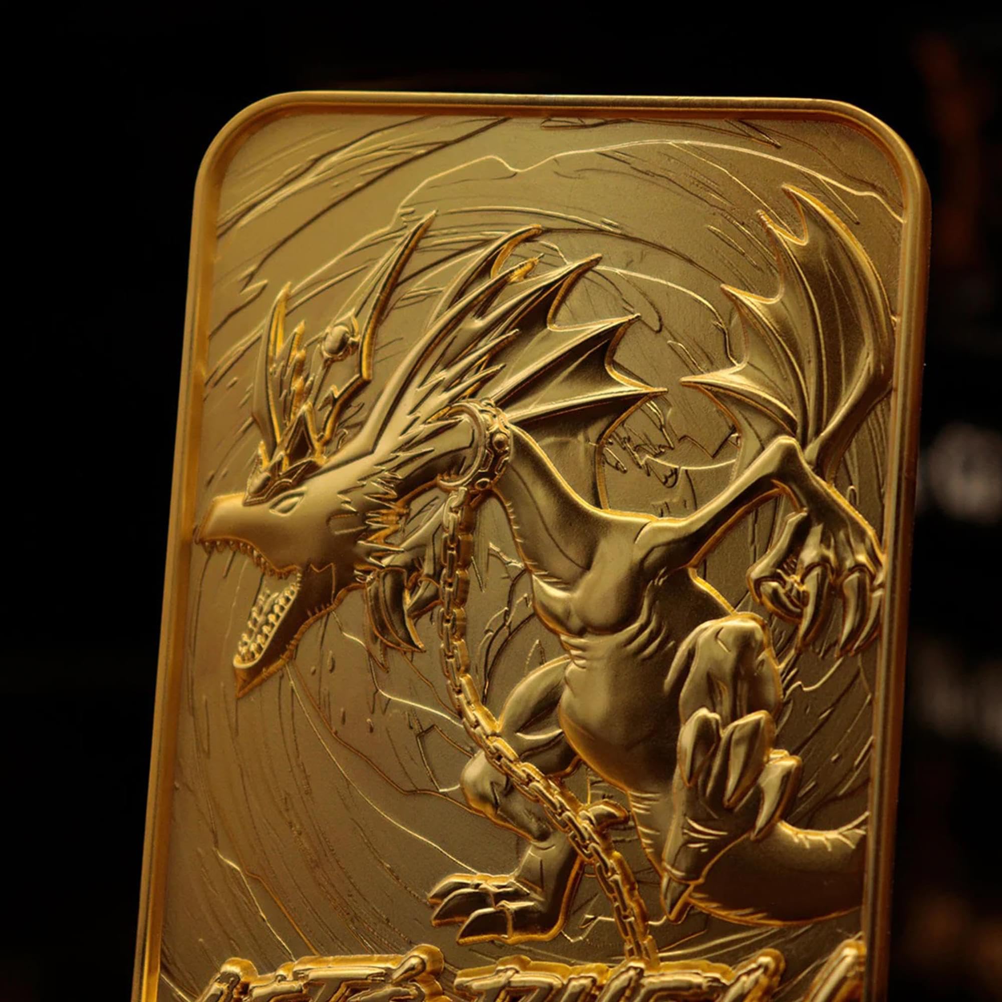 Yu-Gi-Oh! Limited Edition 24k Gold Plated Metal Card