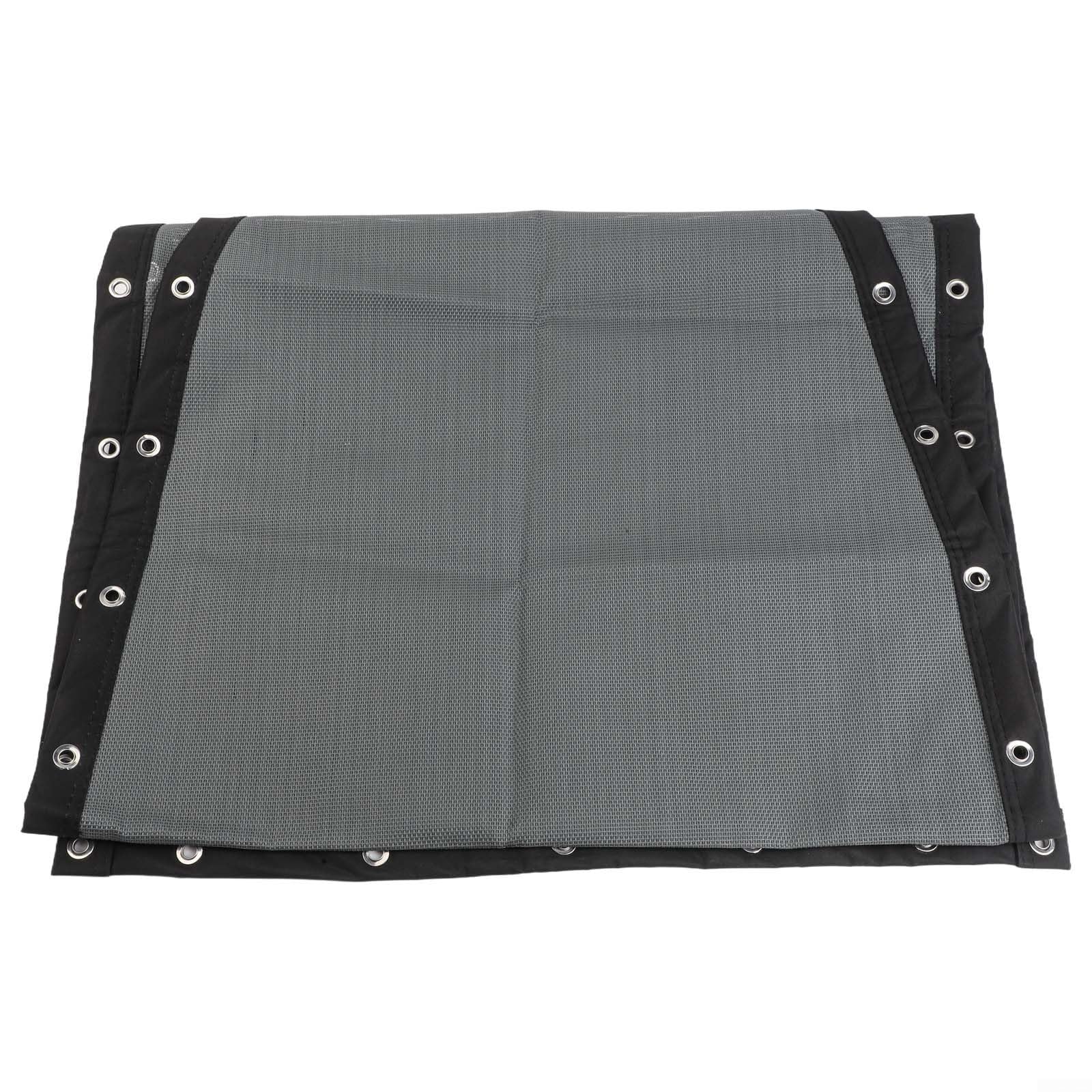 Panno di ricambio per sedia a dondolo sospesa, realizzato in materiale, compatibile con varie sedie a dondolo in textilene (grigio scuro B)