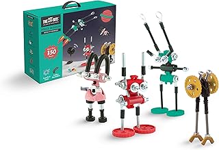 The OffBits Multi Kits: STEM Kits for Ages 6+ Creative STEM Building Toys, Build Your Own Construction Set, Toy Building Sets for Group Play, Educational Kids Engineering Kit (Space Mission)