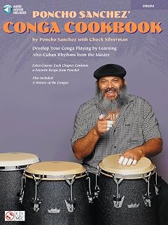 Poncho Sanchez' Conga Cookbook Book/Online Audio