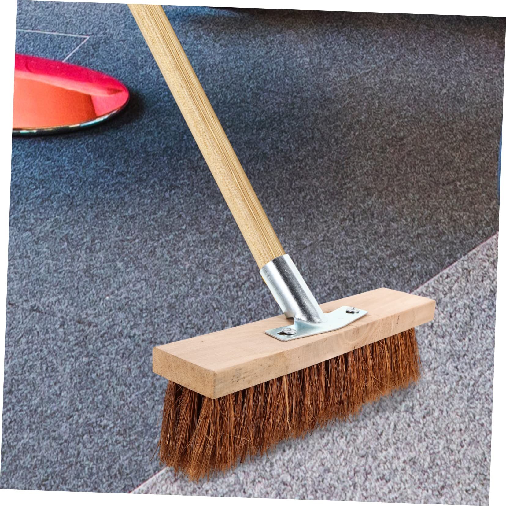 CALLARON Ersatz Bürstenkopf für Holzböden mit Borsten und Eisen Einfache Montage für Fliesen und Wohnzimmer Gründliche Reinigung