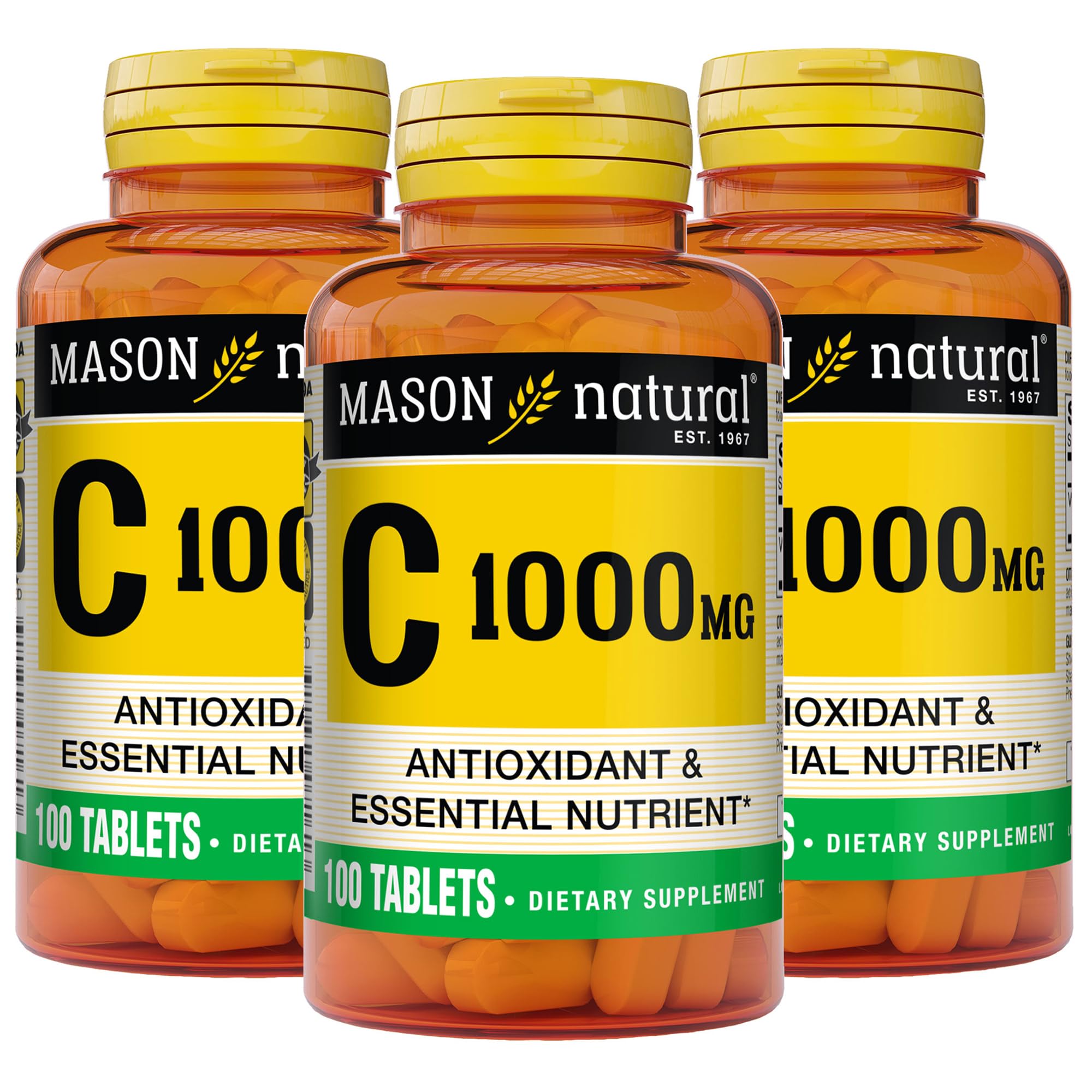 MASON NATURAL Vitamin C 1,000 mg, Immune Support, 300 Day Supply