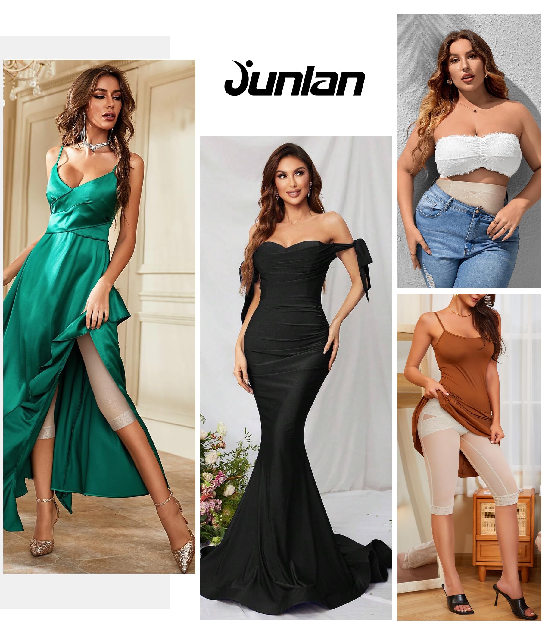 Junlan Guaina Contenitiva Donna Pancia Piatta Mutande Contenitive Intimo Modellante Pancera Vita Alta Body Shaper Invisible Post Parto Snellente Senza Cuciture