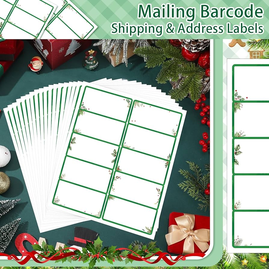 amazon-com-qeeenar-250-pcs-christmas-address-labels-2-x-4-inch-foil-printable-gift-tags-compatible-with-laser-and-inkjet-printer-mailing-label-10-per-sheet-for-package-office-red-berry-office-products for Avery Downloadable Free Printable Christmas Address Labels Amazon.com : Qeeenar 250 Pcs Christmas Address Labels 2 x 4 Inch Foil Printable Gift Tags Compatible with Laser and Inkjet Printer Mailing Label 10 Per Sheet for Package Office(Red Berry) : Office Products for Avery Downloadable Free Printable Christmas Address Labels