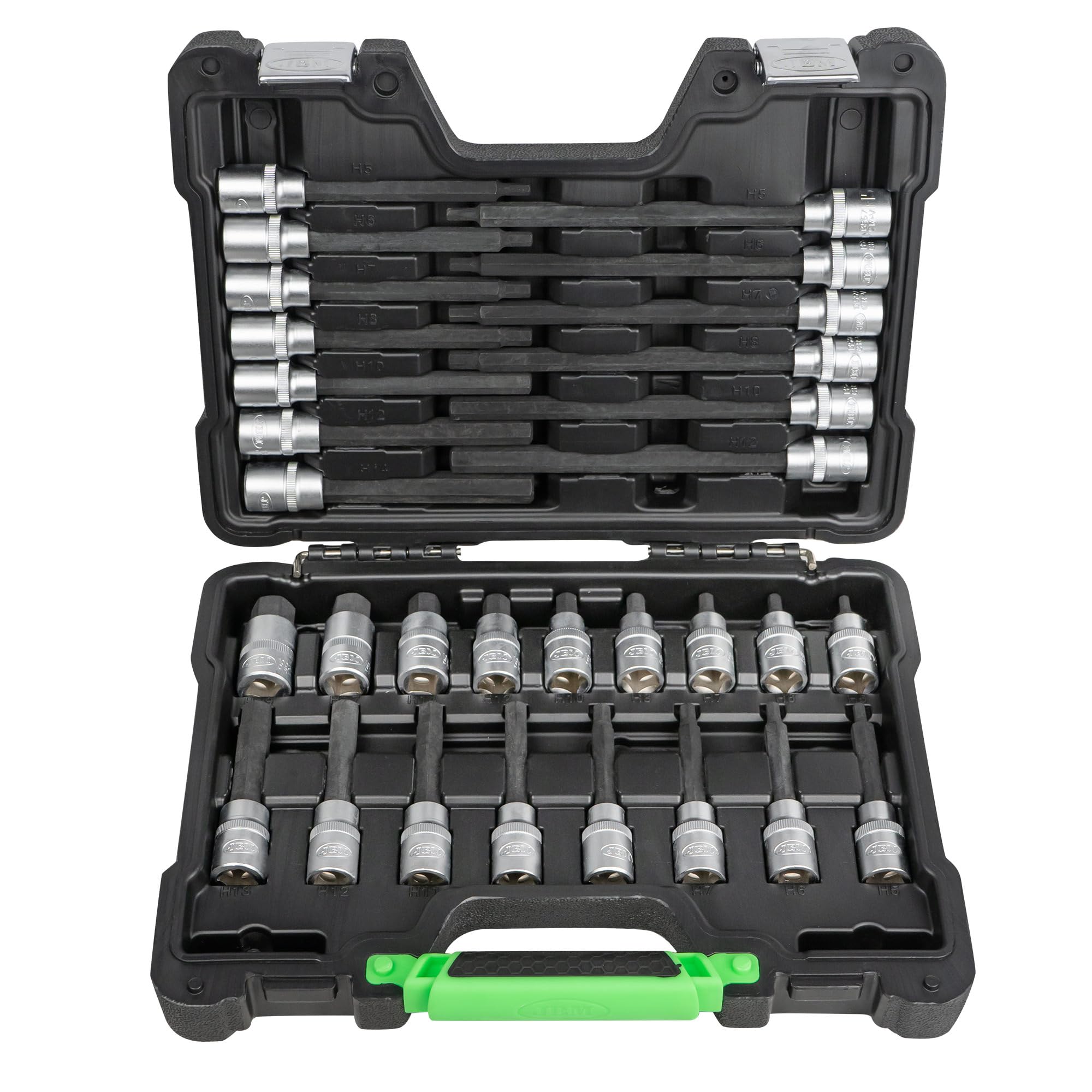 JBM Estuche DE Puntas para Tornillos HEXAGONALES 30 Piezas