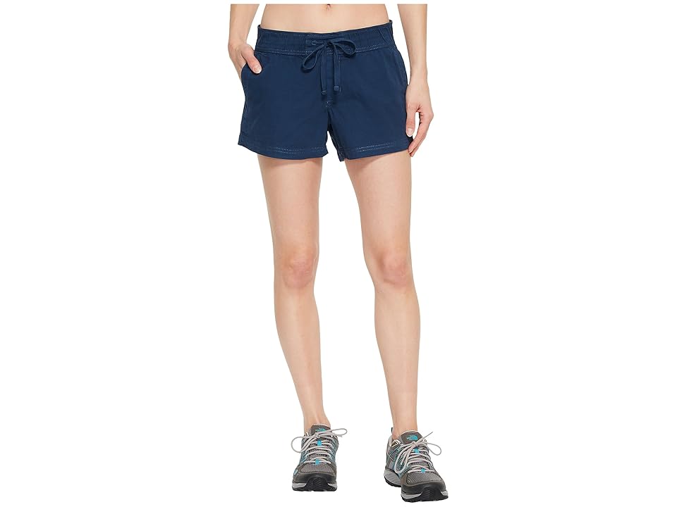 

The North Face Basin Shorts (Blue Wing Teal) Women's Shorts, Red