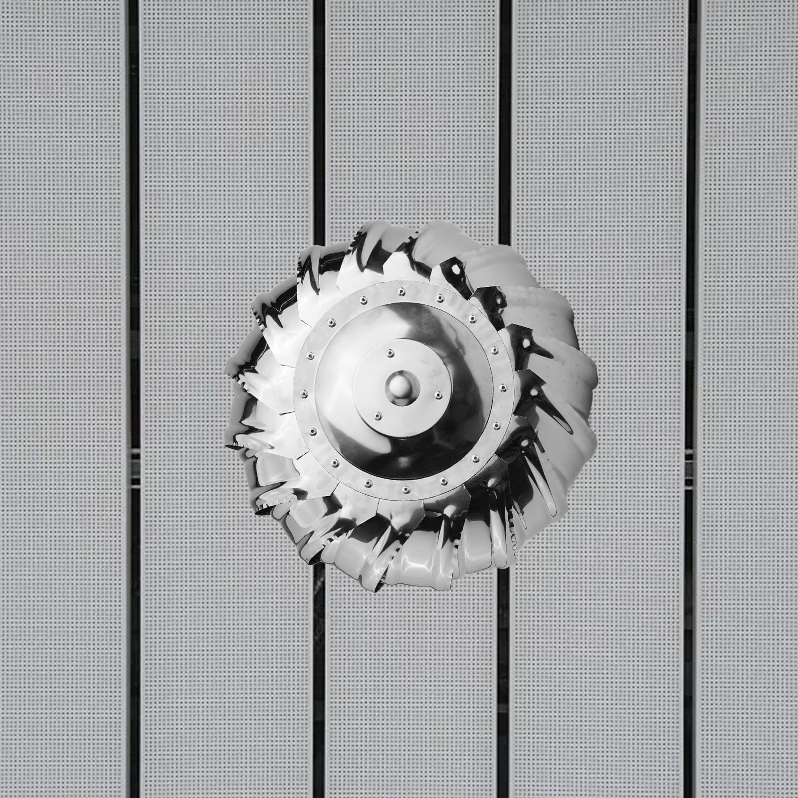 paracero Inoxidable sombrerete Giratorio para Chimenea Anti-revoco ventilación Lluvia protección Spinner Superior Cubierta para Chimeneas Ventilación Tubos Aire Extracción(Ø150 Mm)