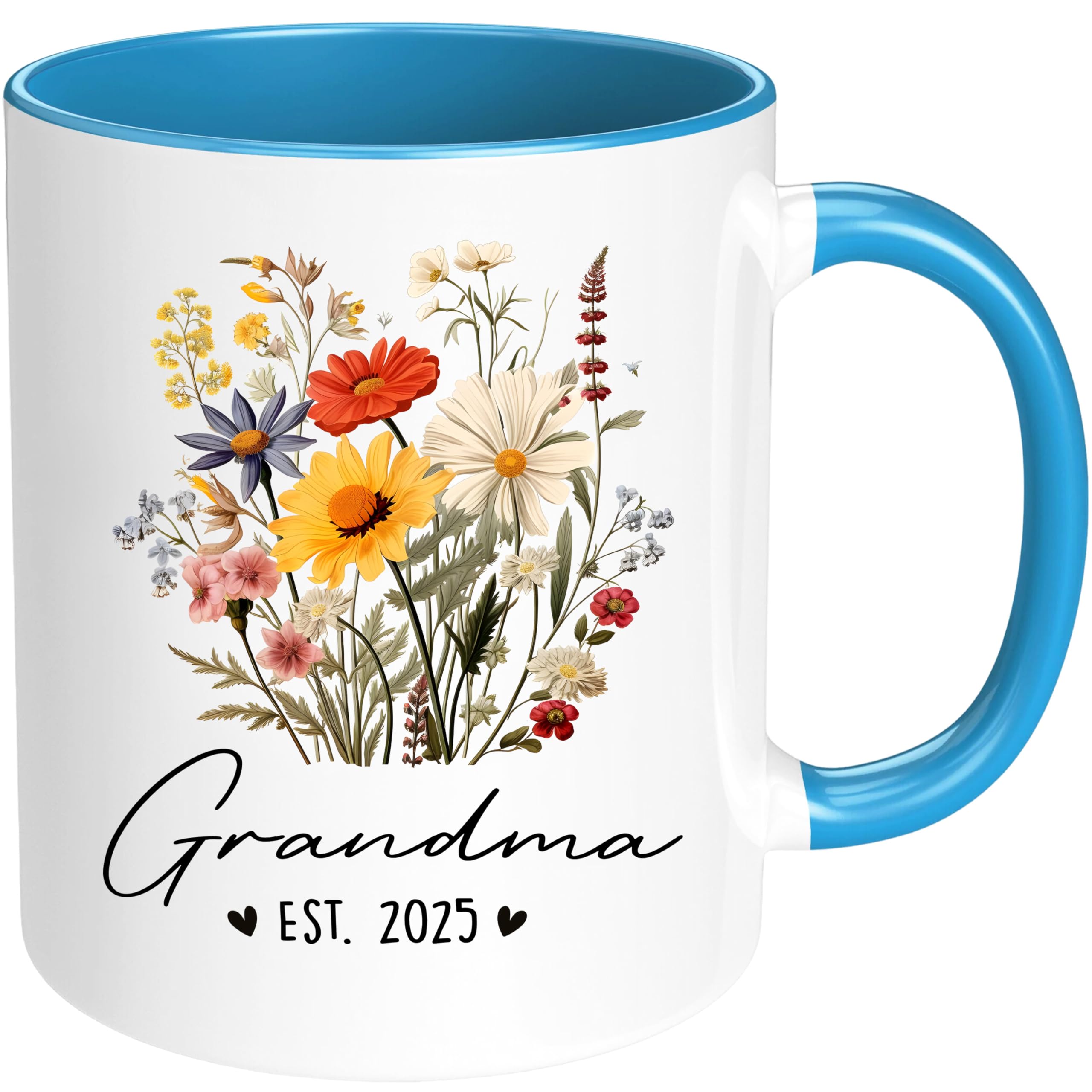Regali di Natale per la nonna, tazza con scritta in inglese Promoted To Grandma 2024, regalo per la prima volta, con scritta in inglese Youre Going To Be A Grandma, tazza da caffè per la nonna