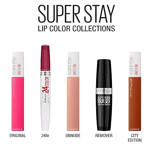 Miniatura 8 de Maybelline SuperStay - Lápiz labial líquido de tinta mate, "Loyalist", Pack de 2