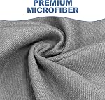 Serviette de yoga en microfibre pour tapis de yoga 24x72 de pouce,61 x 183cm Serviette de yoga chaude, Serviette antidérapante de tapis de yoga, Super absorbant, Lavable en machine, Séchage rapide - Sac de transport gratuit (Gris foncé)