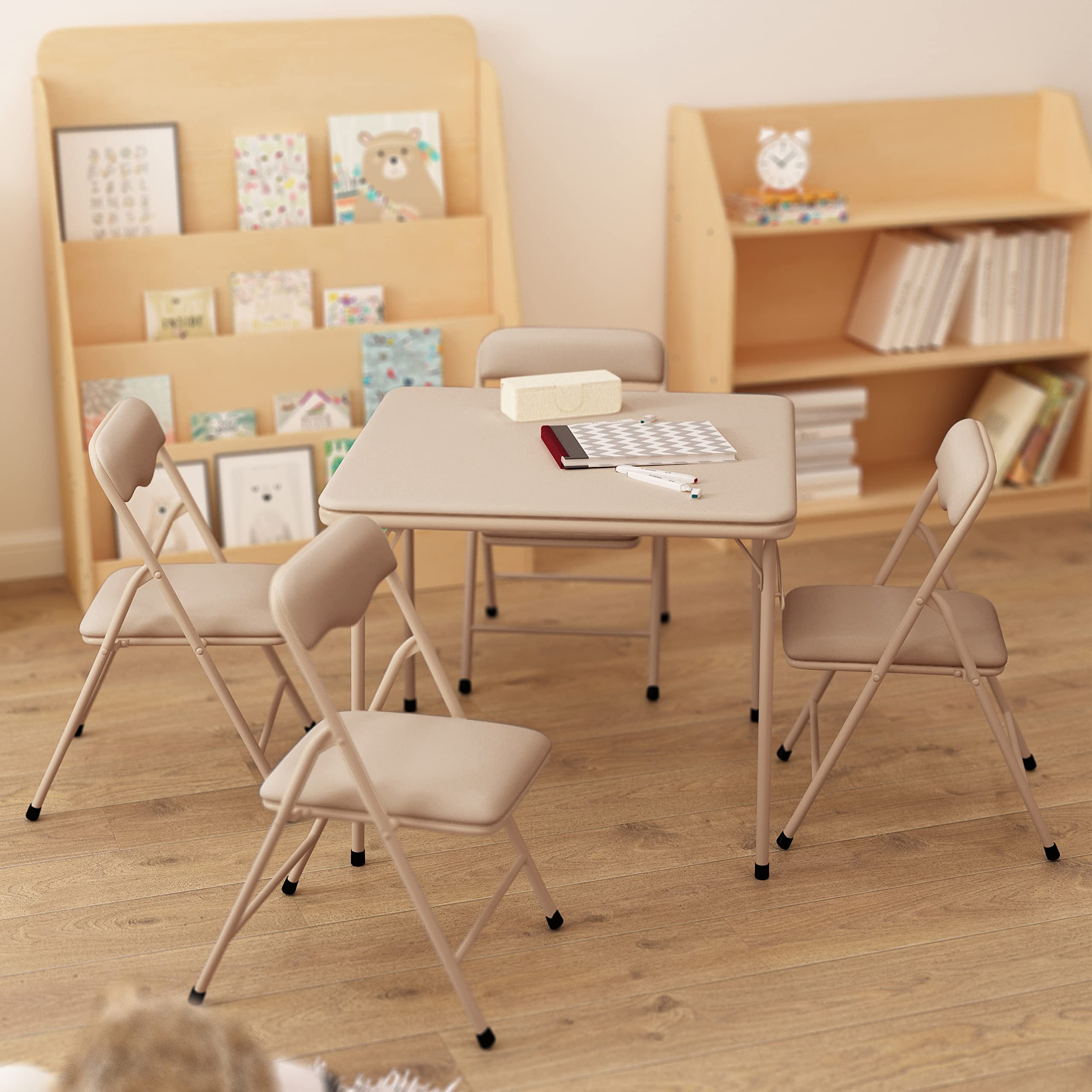 Homy Casa Hbcy Children's Fold Up Table And Chair Set Hbcy