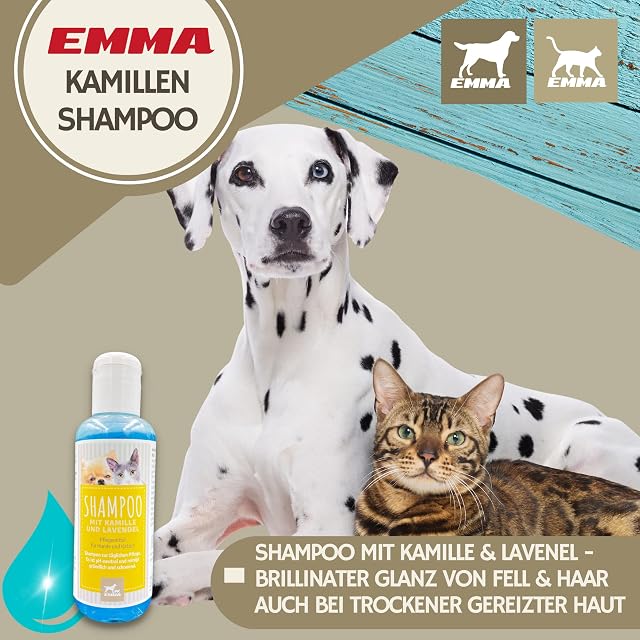 Foto 3 de 8 de Champú para Perros y champú para Gatos de pH Neutro con manzanilla I Champú para el Cuidado de la Piel…