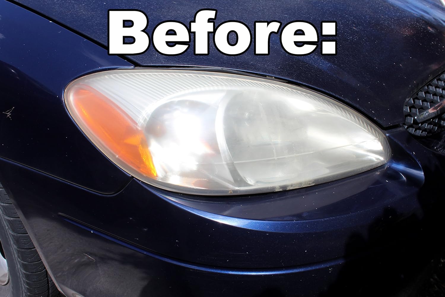 McKee's 37 MK37-1000 Total Headlight Restoration Kit, (6-Piece)