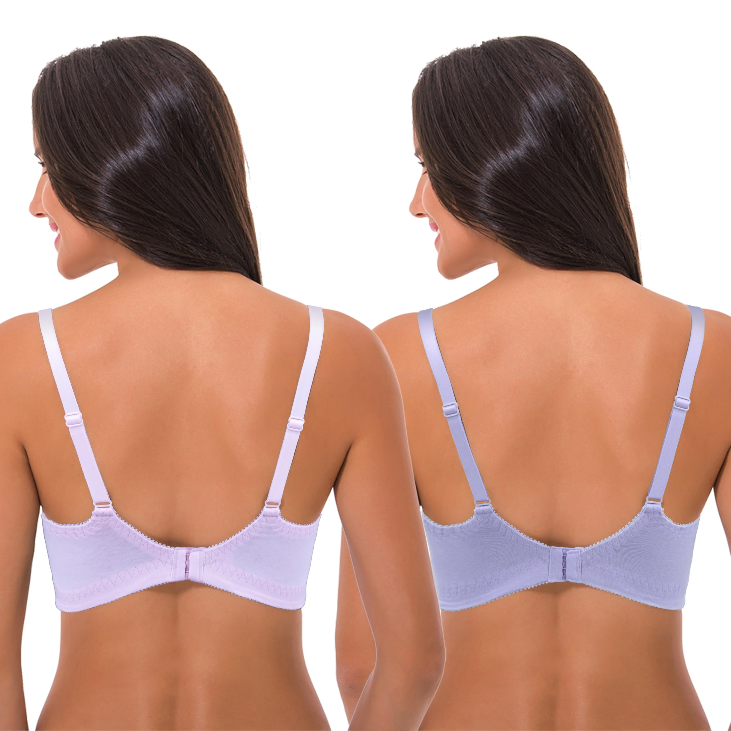 Curve Muse- Reggiseno per Allattamento, in Cotone, Senza Ferretto | Bordo in pizzo, Spalline regolabili, Chiusura a Gancetti, Elastan, Effetto Lifting, Modellante