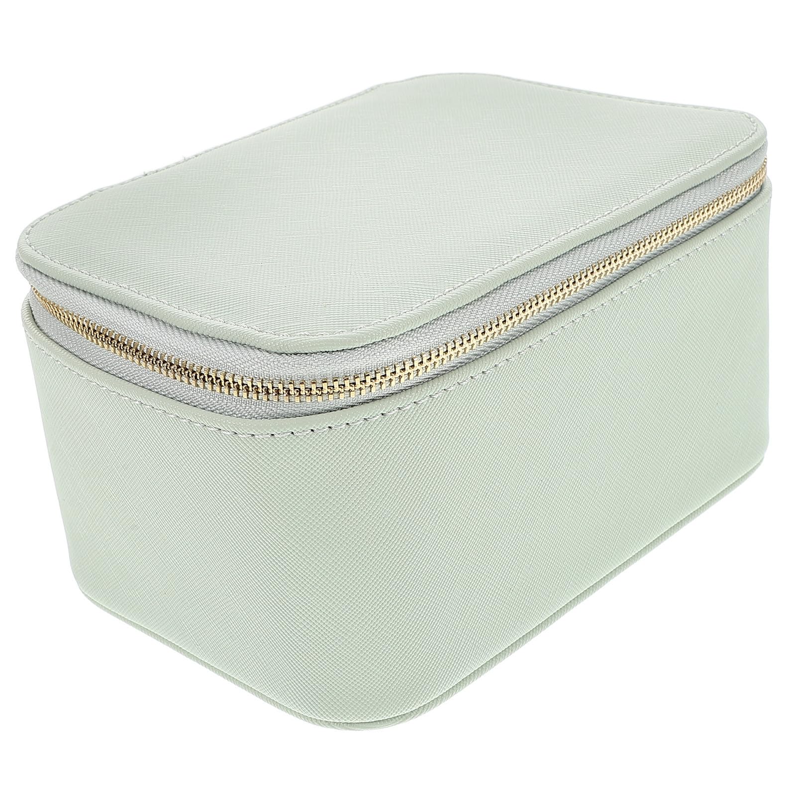 Bolsa para pendientes y collares en tus viajes con el joyero compacto de piel PU YARNOW
