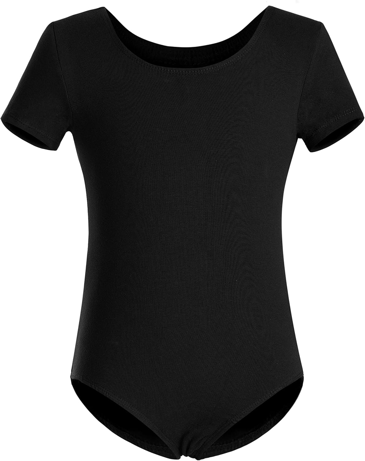 DANSHOW Girls Short Sleeve Leotard with Skirt Kids Dance Ballet Tutu Dresses - Image 2