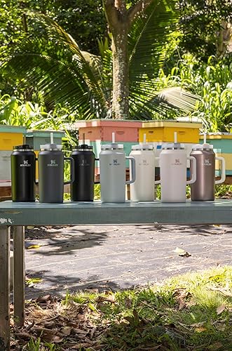 Miniatura 6 de STANLEY Quencher H2.0 FlowState - Vaso térmico de acero inoxidable con aislamiento al vacío, vaso con tapa y pajita para agua, té o café helado,