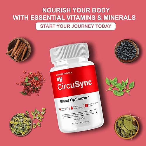 Miniatura 3 de BLUE VIBE Circusync Capsules, Circu Sync Advanced Daily Multivitamin Health Support and All Natural Wellness Suplemento Fórmula de Salud Circusync y