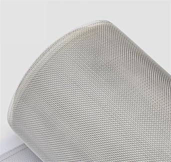 24 Mesh Stainless Steel Filtration Grid, Waterproofing Fine Mesh Wire Cloth, for Screening Solids Ultra Fine Wire Mesh 2pcs12 * 39 inch