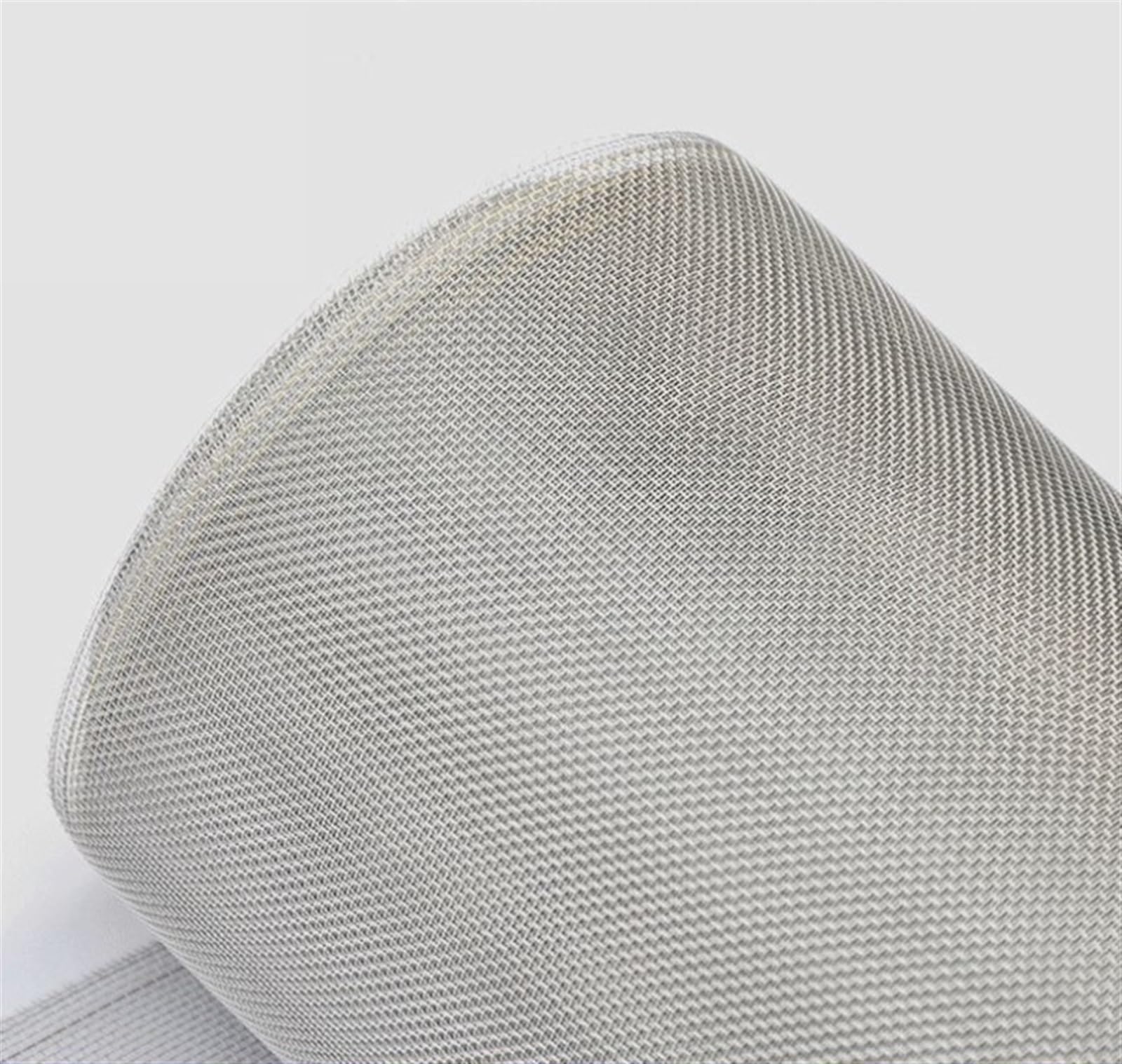 Malla de alambre de acero inoxidable 24 de 12x12 pulgadas impermeable y resistente a corrosión